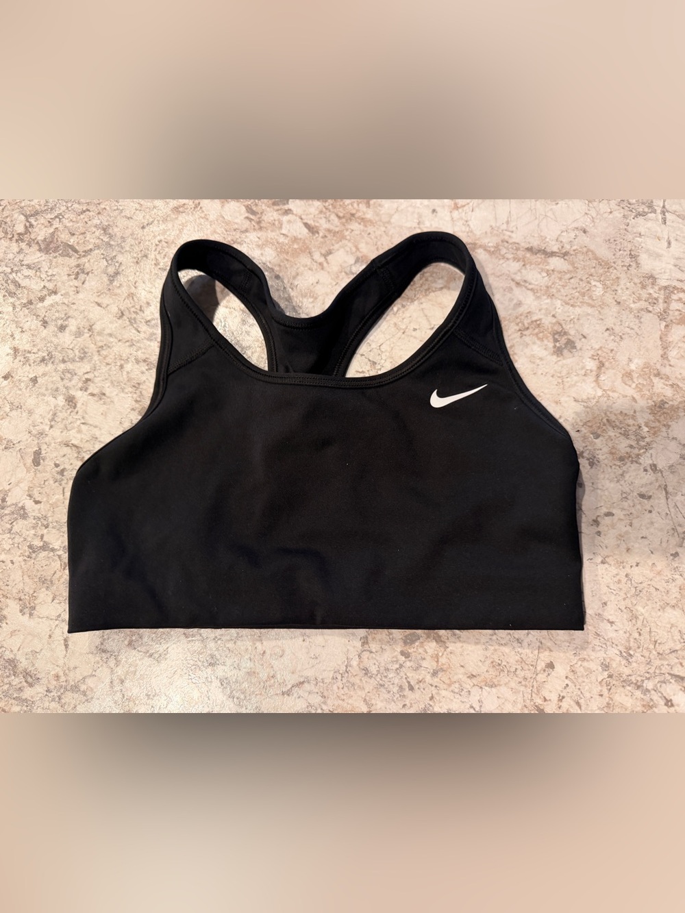 Nike Logo Sports Bra Women’s Size Small Black